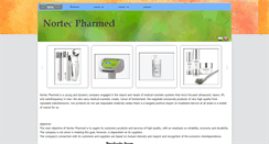 Desktop Screenshot of nortec-pharmed.com
